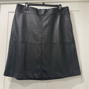 Alfani Faux Leather Skirt Size 10